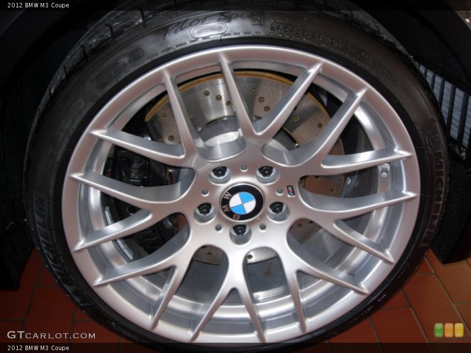 2012 BMW M3 Coupe Wheel and Tire Photo #58798771