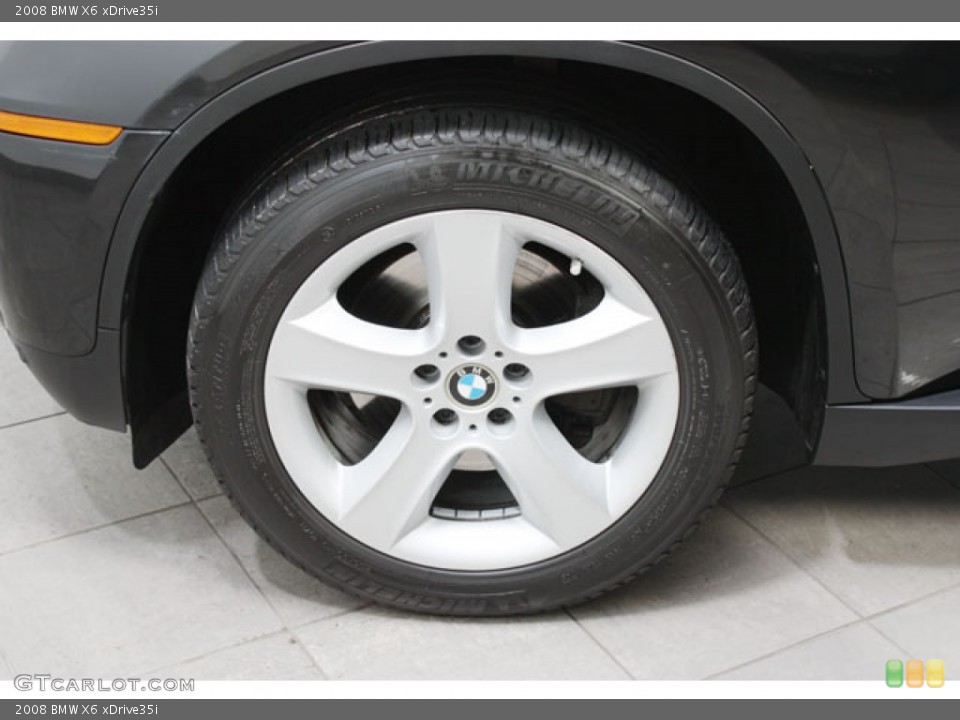 2008 BMW X6 xDrive35i Wheel and Tire Photo #58802109