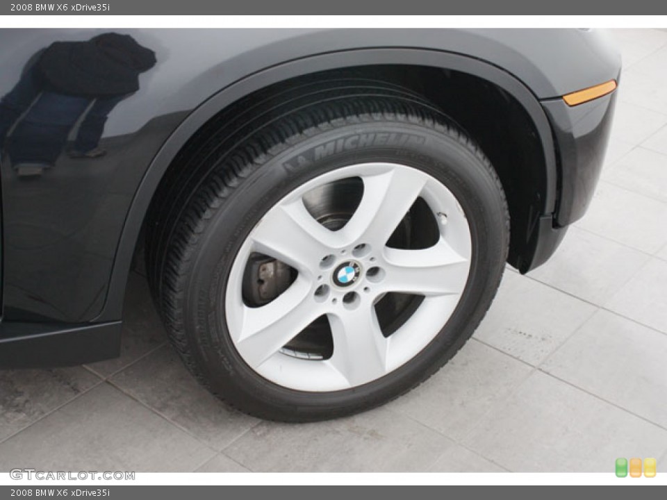 2008 BMW X6 xDrive35i Wheel and Tire Photo #58802147