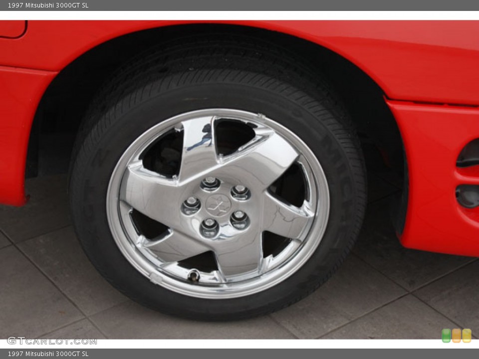 1997 Mitsubishi 3000GT SL Wheel and Tire Photo #58802724