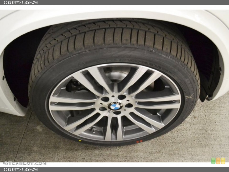 2012 BMW X5 xDrive50i Wheel and Tire Photo #58805999