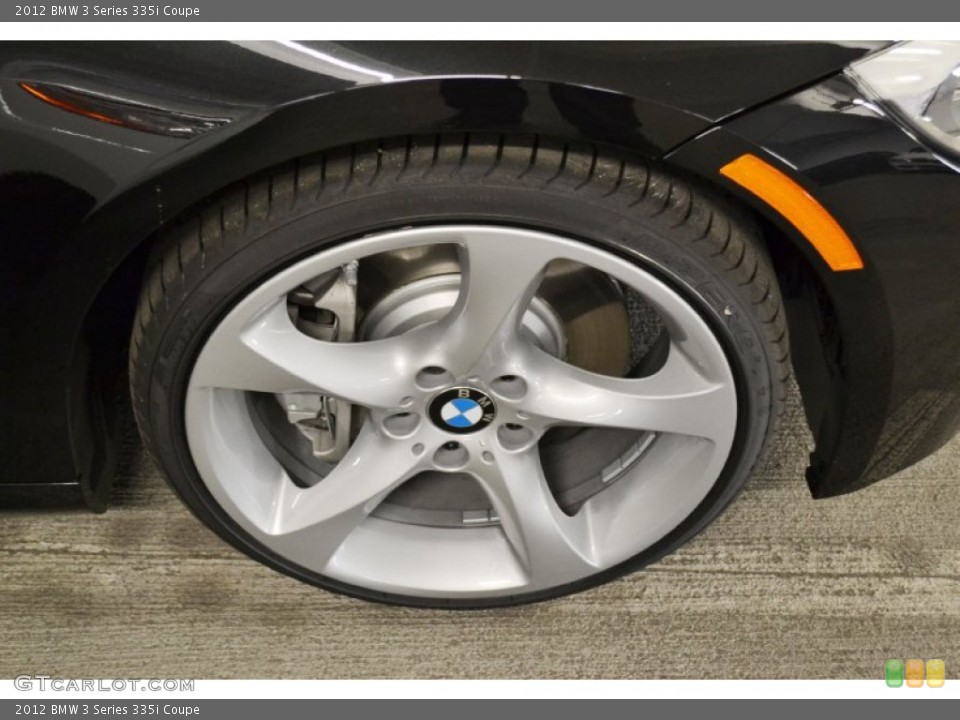 2012 BMW 3 Series 335i Coupe Wheel and Tire Photo #58806081