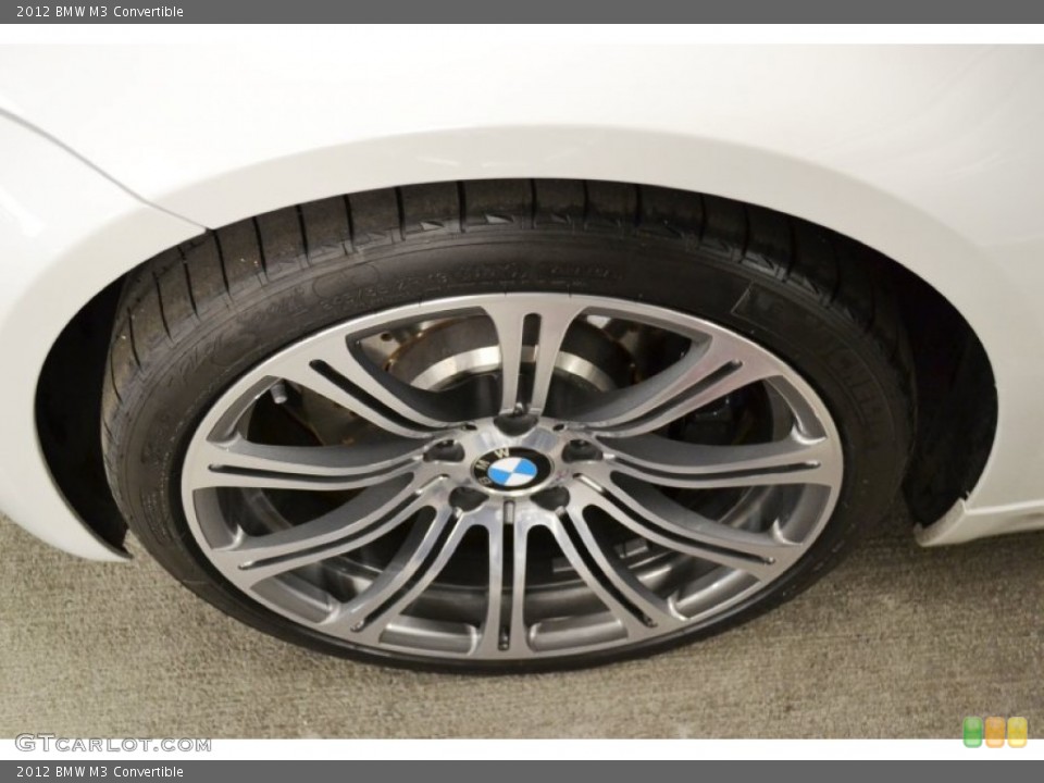 2012 BMW M3 Convertible Wheel and Tire Photo #58806222