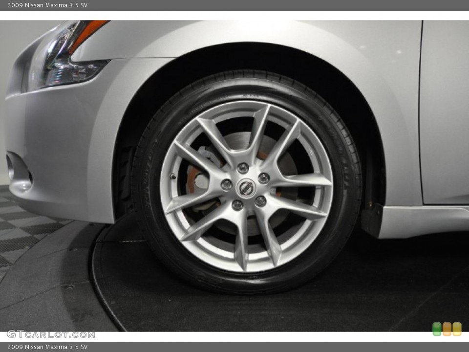 2009 Nissan Maxima 3.5 SV Wheel and Tire Photo #58806393