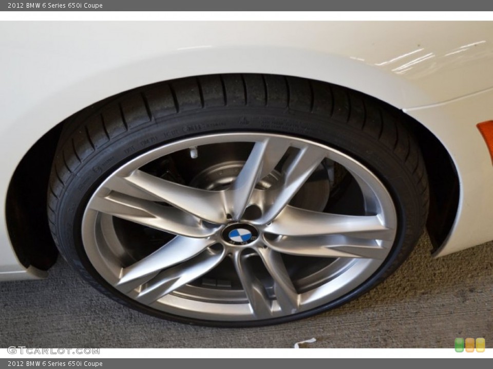 2012 BMW 6 Series 650i Coupe Wheel and Tire Photo #58807263