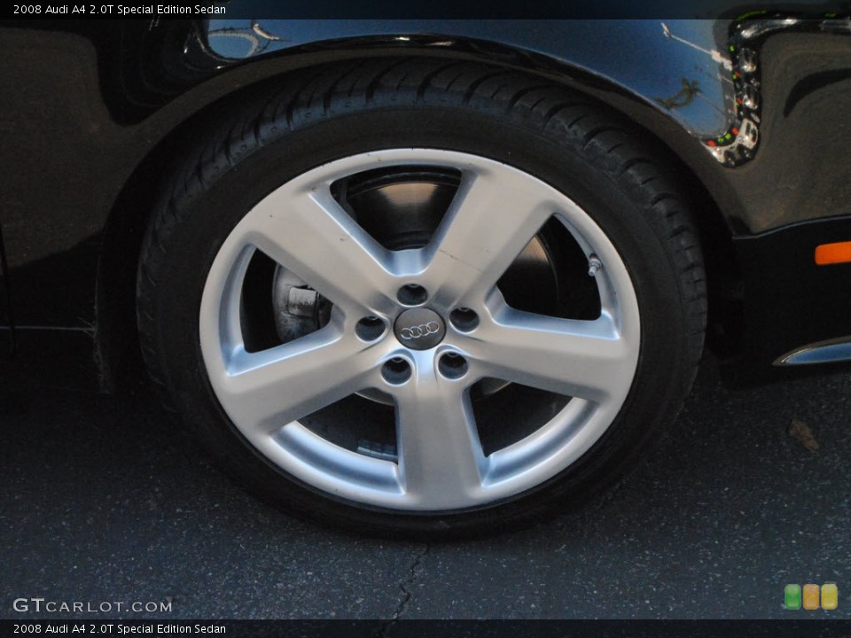 2008 Audi A4 2.0T Special Edition Sedan Wheel and Tire Photo #58808371