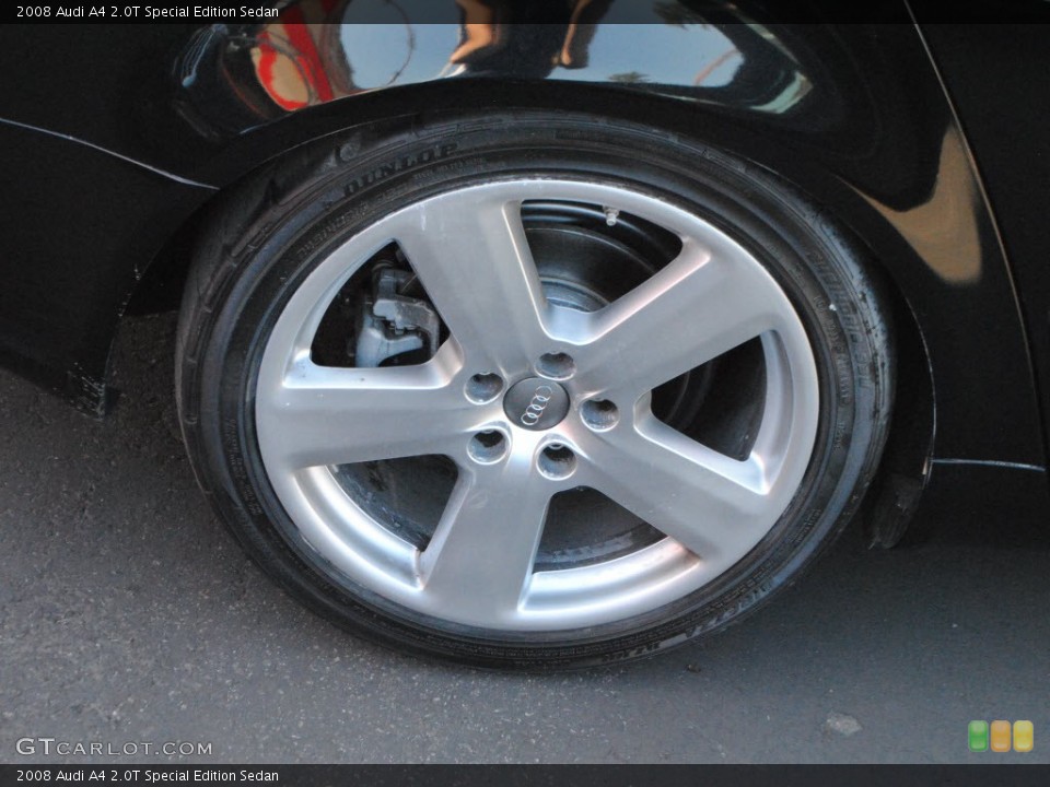 2008 Audi A4 2.0T Special Edition Sedan Wheel and Tire Photo #58808583