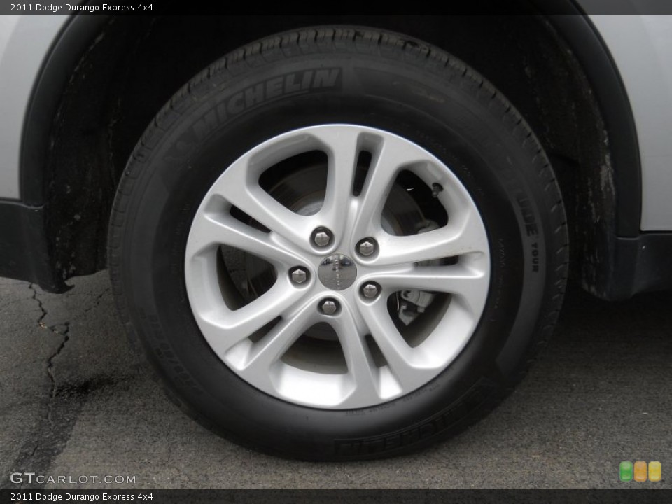 2011 Dodge Durango Express 4x4 Wheel and Tire Photo #58811125