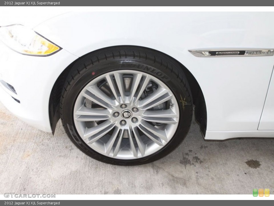 2012 Jaguar XJ XJL Supercharged Wheel and Tire Photo #58811682