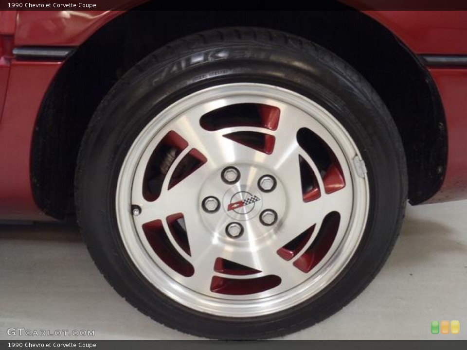1990 Chevrolet Corvette Coupe Wheel and Tire Photo #58816353