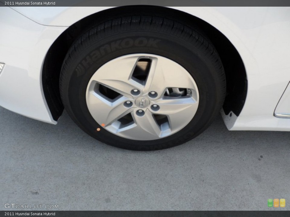 2011 Hyundai Sonata Hybrid Wheel and Tire Photo #58820211