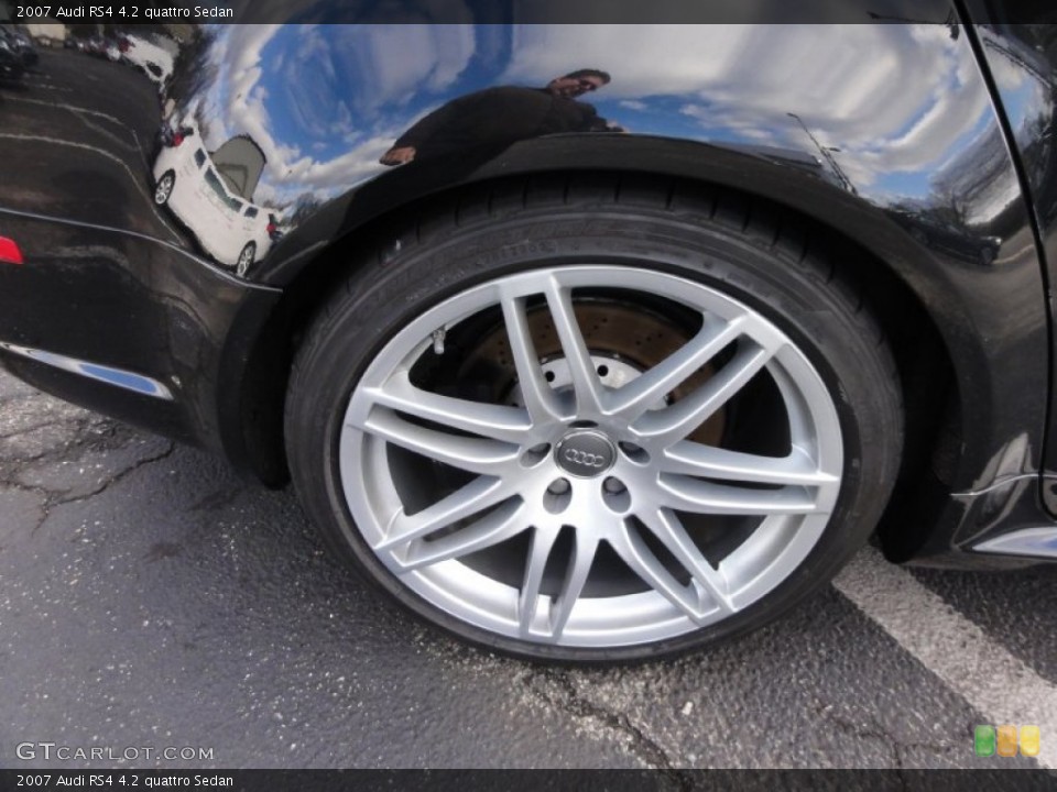 2007 Audi RS4 4.2 quattro Sedan Wheel and Tire Photo #58820709