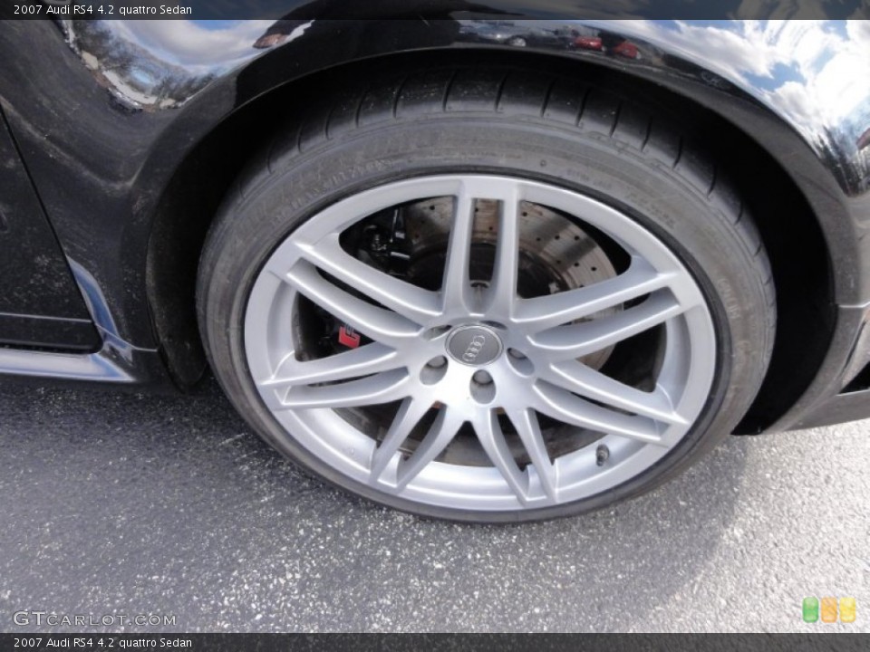2007 Audi RS4 4.2 quattro Sedan Wheel and Tire Photo #58820718
