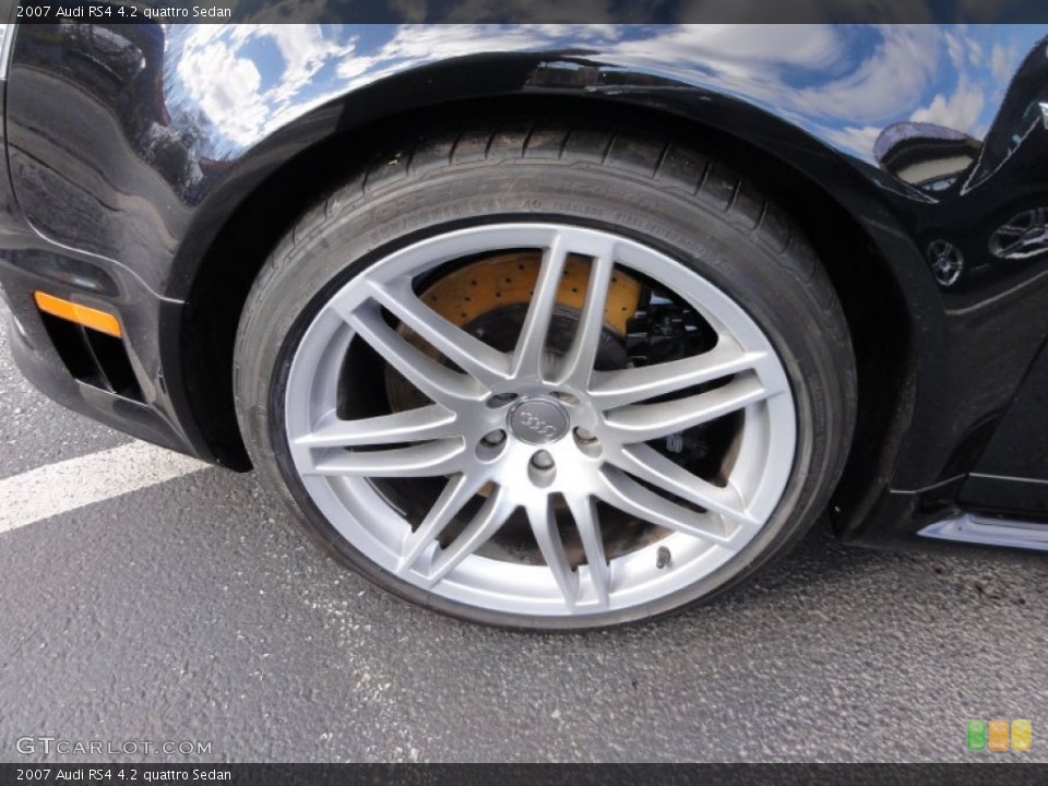 2007 Audi RS4 4.2 quattro Sedan Wheel and Tire Photo #58820742