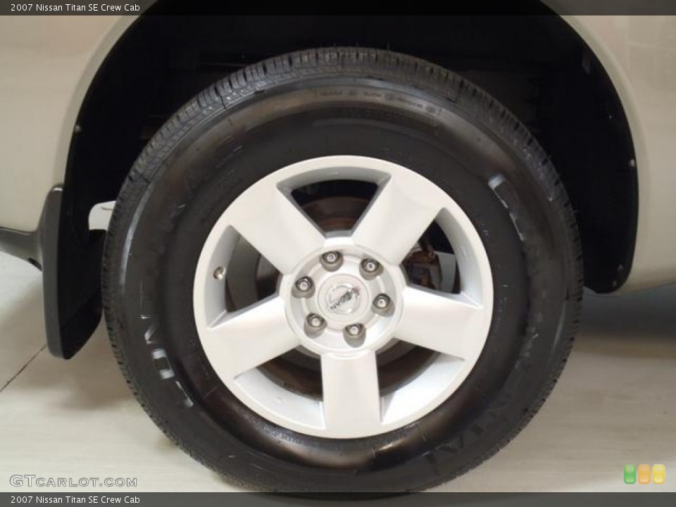 2007 Nissan Titan SE Crew Cab Wheel and Tire Photo #58829080