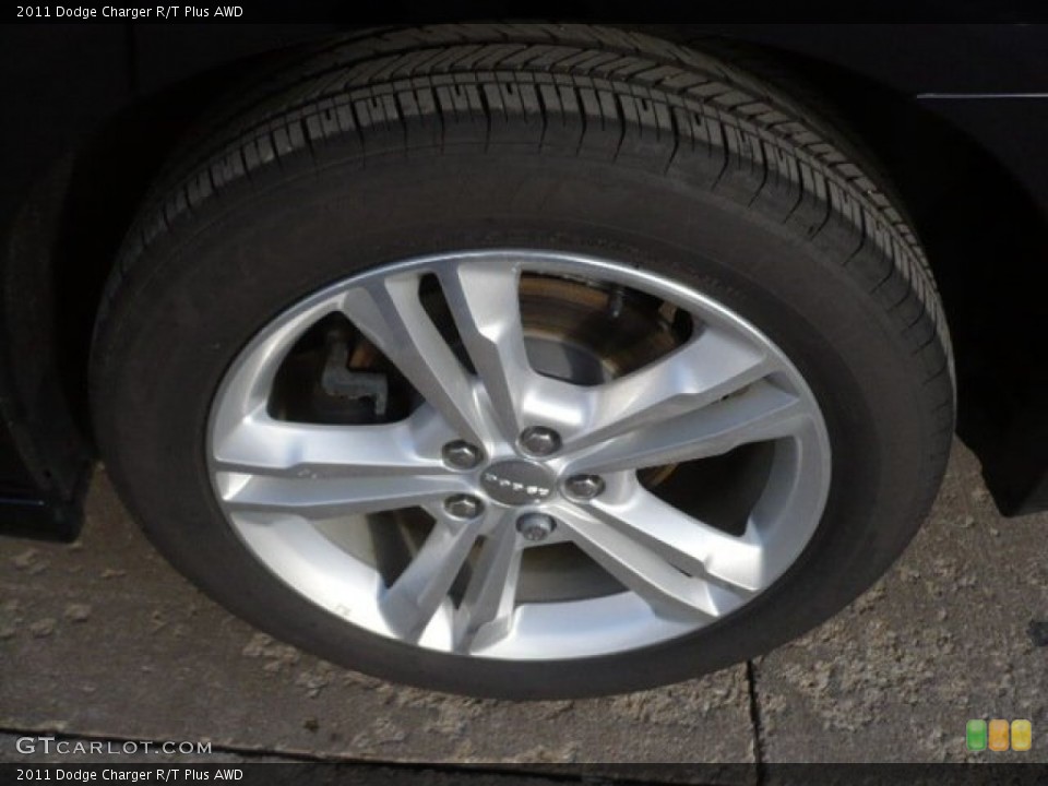 2011 Dodge Charger R/T Plus AWD Wheel and Tire Photo #58831003