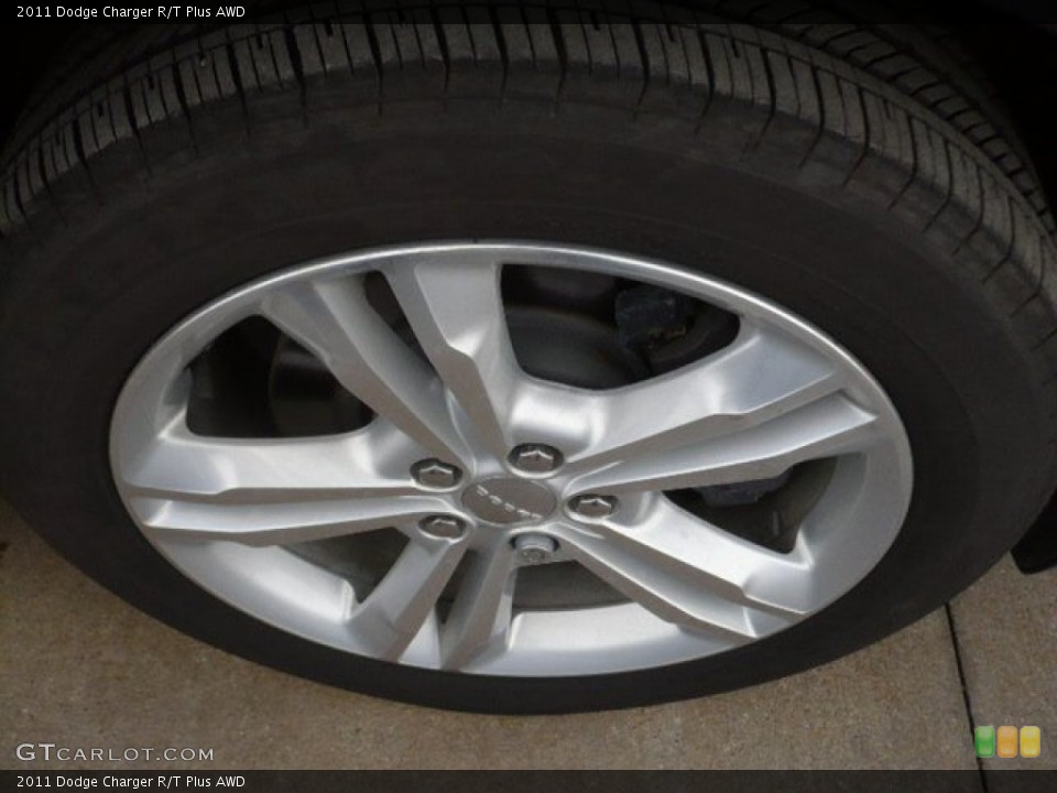 2011 Dodge Charger R/T Plus AWD Wheel and Tire Photo #58831009