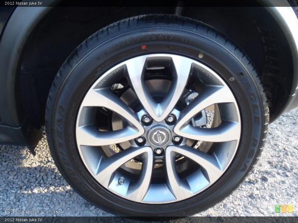 2012 Nissan Juke SV Wheel and Tire Photo #58834888