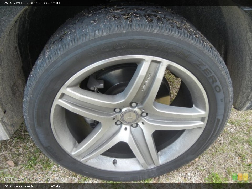 2010 Mercedes-Benz GL 550 4Matic Wheel and Tire Photo #58836488