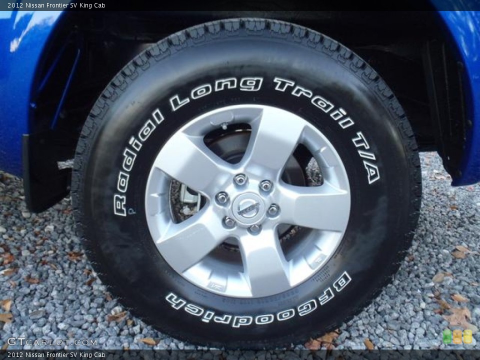 2012 Nissan Frontier SV King Cab Wheel and Tire Photo #58838144