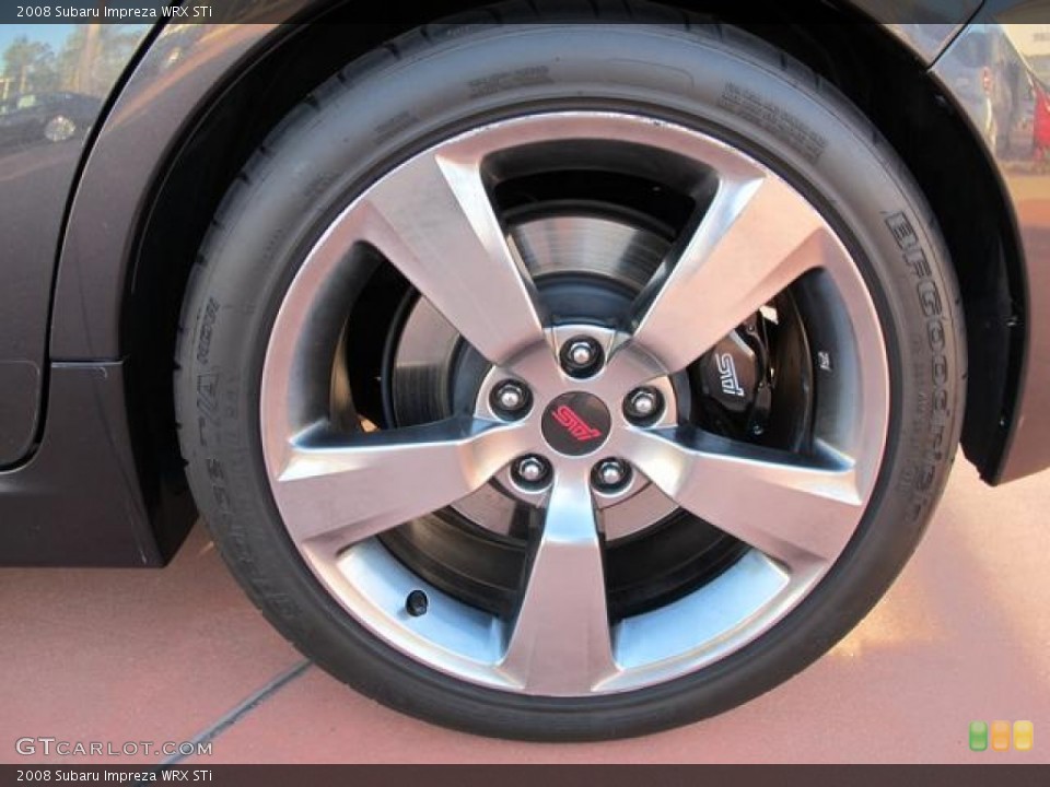 2008 Subaru Impreza WRX STi Wheel and Tire Photo #58842210