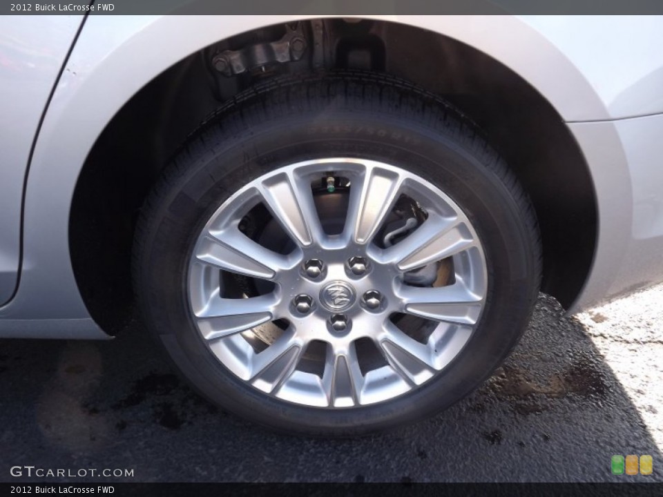 2012 Buick LaCrosse FWD Wheel and Tire Photo #58843122