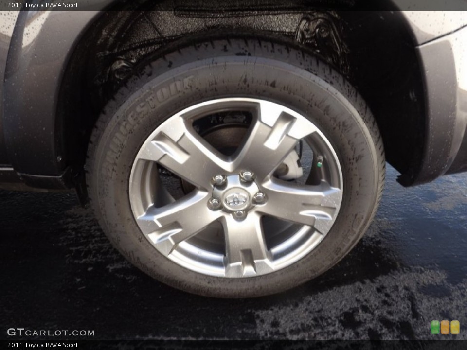 2011 Toyota RAV4 Sport Wheel and Tire Photo #58846237