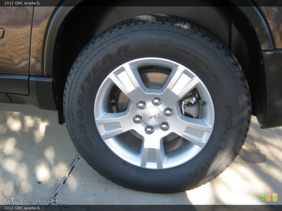 2012 GMC Acadia SL Wheel and Tire Photo #58847291