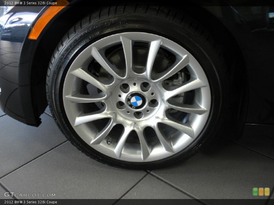 2012 BMW 3 Series 328i Coupe Wheel and Tire Photo #58847555
