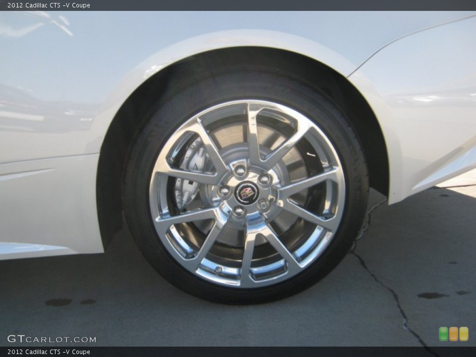 2012 Cadillac CTS -V Coupe Wheel and Tire Photo #58847981