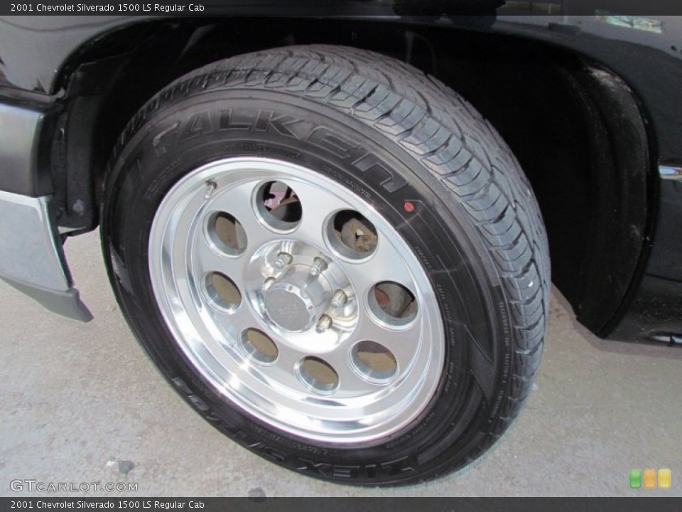 2001 Chevrolet Silverado 1500 Custom Wheel and Tire Photo #58849962