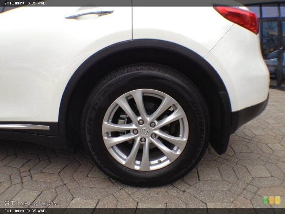2011 Infiniti FX 35 AWD Wheel and Tire Photo #58851607