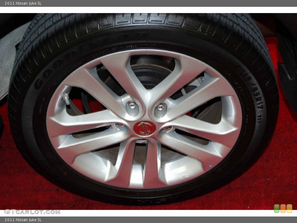 2011 Nissan Juke SL Wheel and Tire Photo #58855789