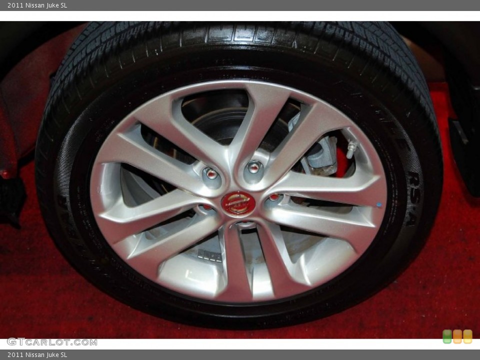 2011 Nissan Juke SL Wheel and Tire Photo #58856029