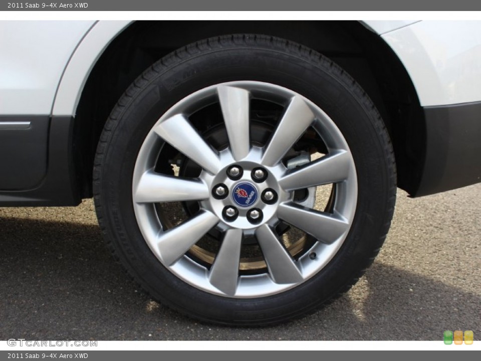 2011 Saab 9-4X Aero XWD Wheel and Tire Photo #58858168