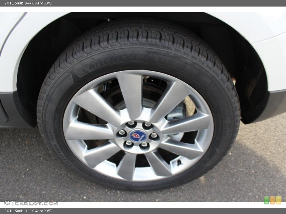 2011 Saab 9-4X Aero XWD Wheel and Tire Photo #58858177
