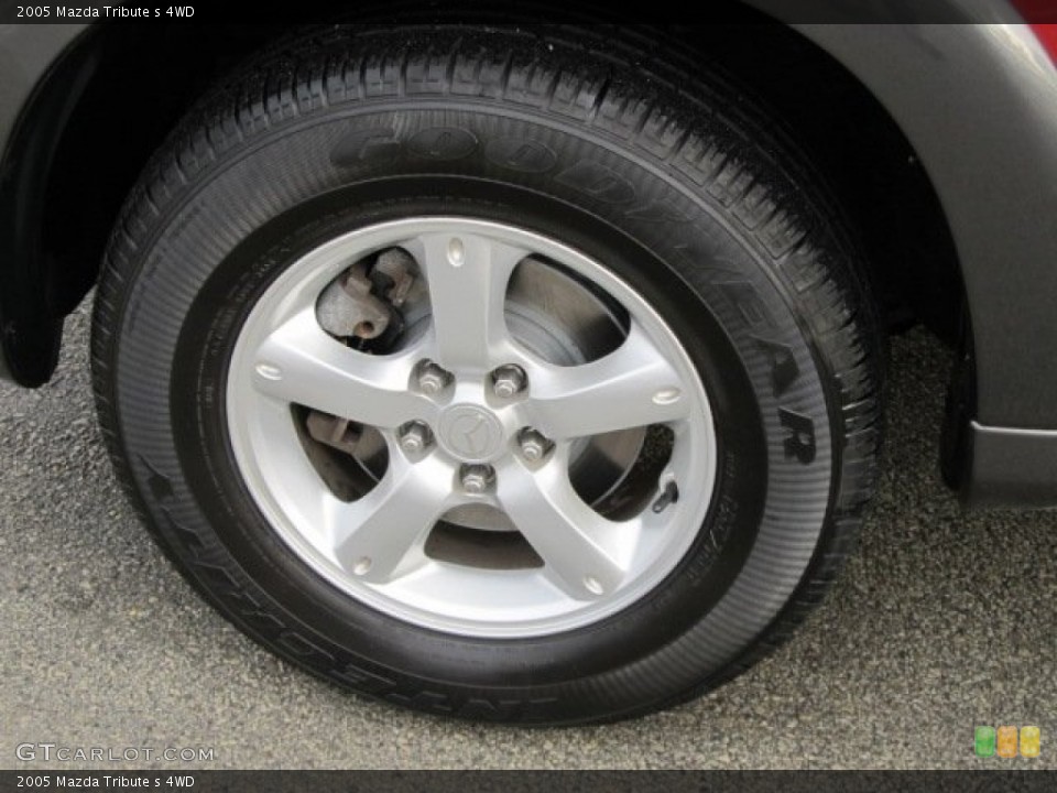 2005 Mazda Tribute s 4WD Wheel and Tire Photo #58861464