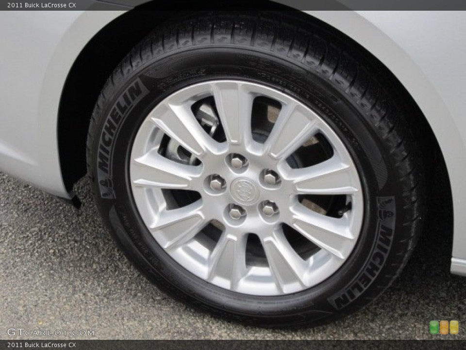 2011 Buick LaCrosse CX Wheel and Tire Photo #58861988