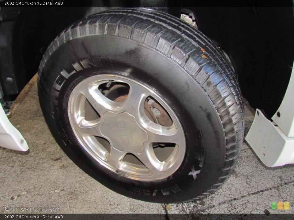 2002 GMC Yukon XL Denali AWD Wheel and Tire Photo #58865158