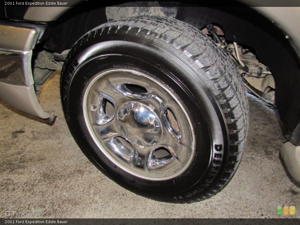 2001 Ford Expedition Eddie Bauer Wheel and Tire Photo #58865509