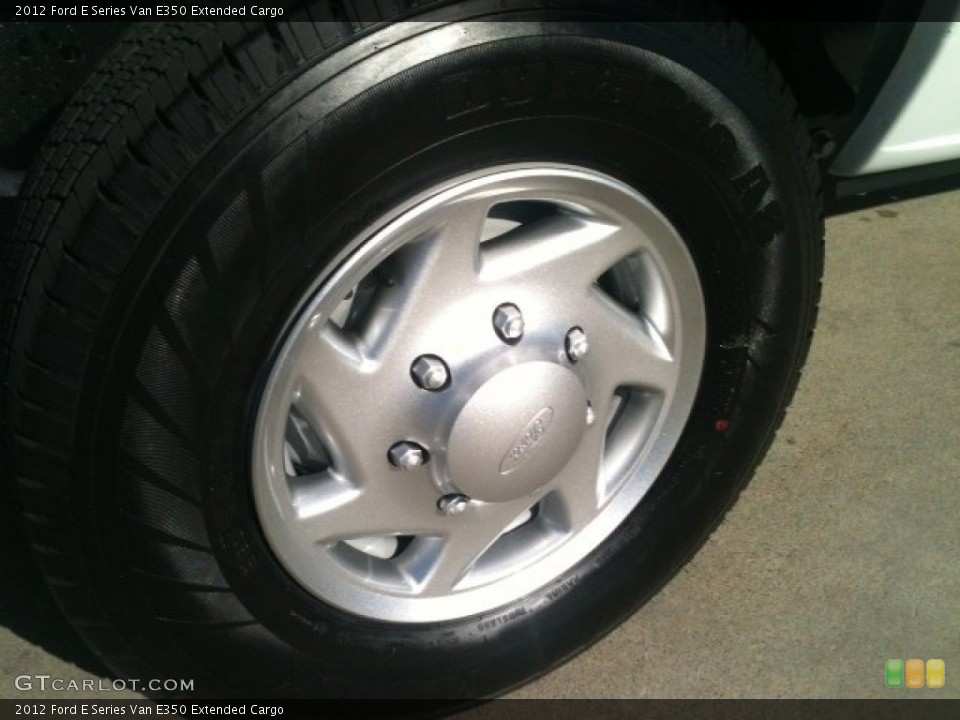 2012 Ford E Series Van E350 Extended Cargo Wheel and Tire Photo #58870416
