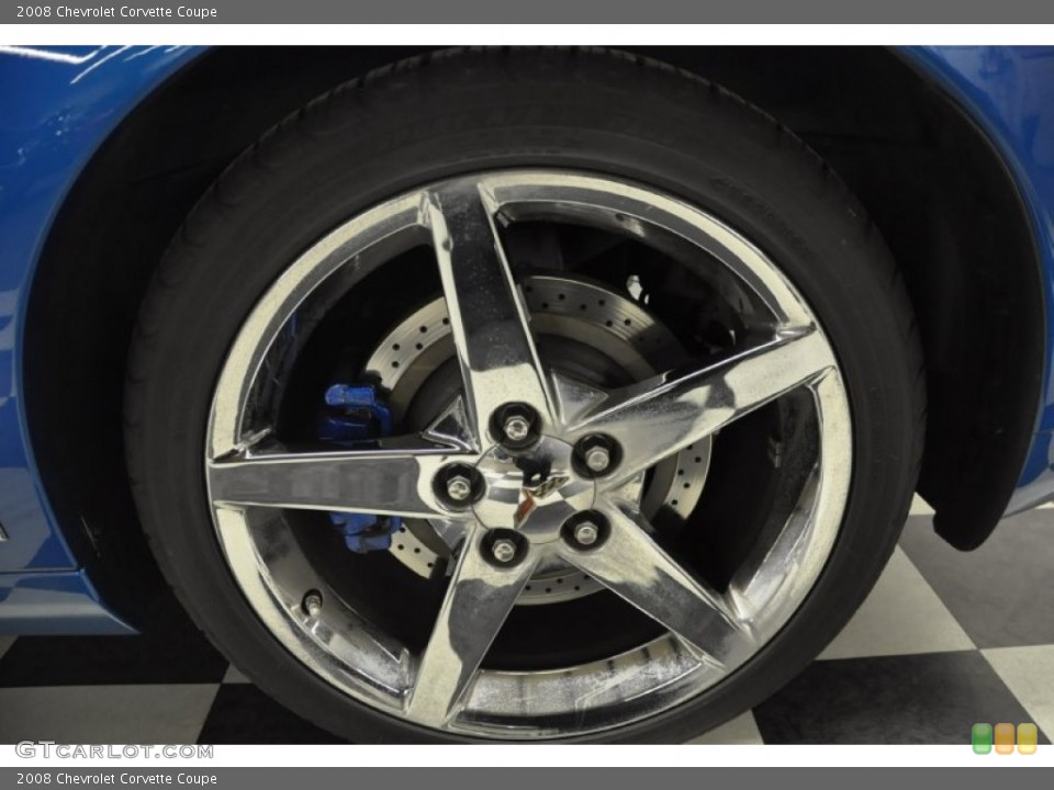 2008 Chevrolet Corvette Coupe Wheel and Tire Photo #58871211