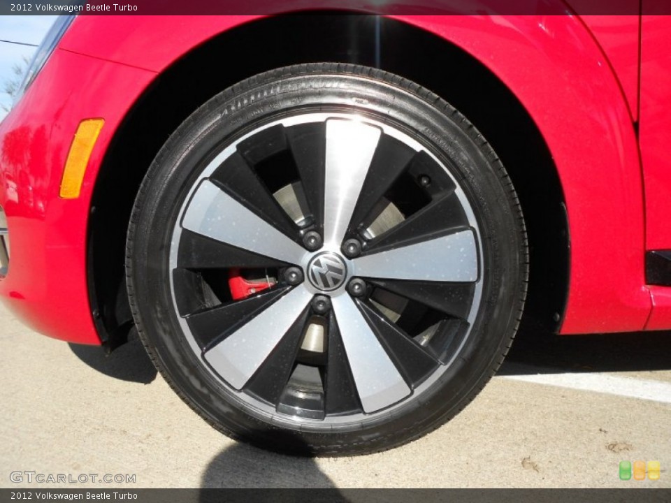2012 Volkswagen Beetle Turbo Wheel and Tire Photo #58875510