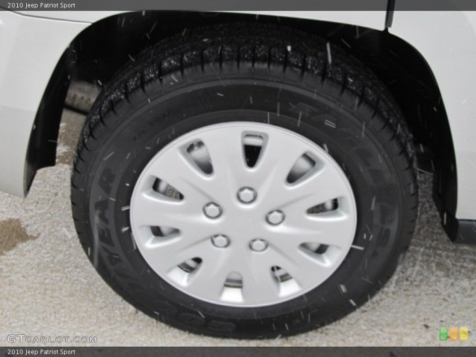 2010 Jeep Patriot Sport Wheel and Tire Photo #58876107