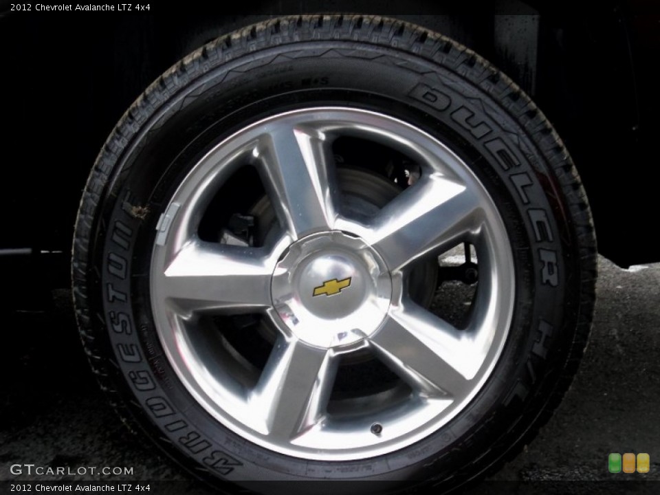 2012 Chevrolet Avalanche LTZ 4x4 Wheel and Tire Photo #58876776
