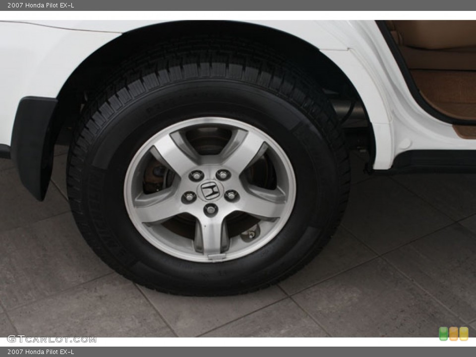 2007 Honda Pilot EX-L Wheel and Tire Photo #58878009