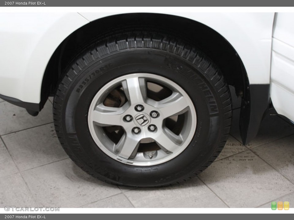 2007 Honda Pilot EX-L Wheel and Tire Photo #58878018