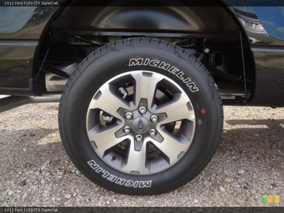 2012 Ford F150 STX SuperCab Wheel and Tire Photo #58878330