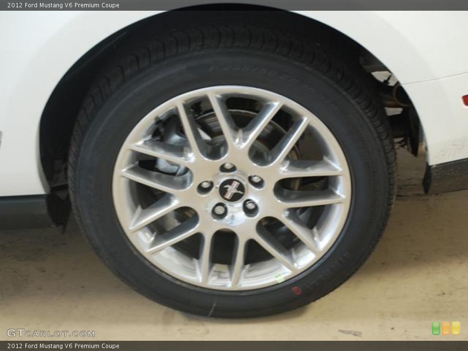 2012 Ford Mustang V6 Premium Coupe Wheel and Tire Photo #58878876