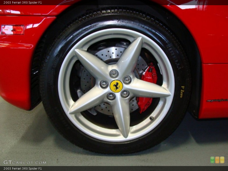 2003 Ferrari 360 Spider F1 Wheel and Tire Photo #58879602